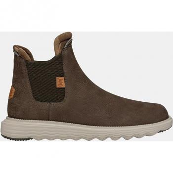 Botines Chelsea Impermeables para Hombre HeyDude Branson Craft Leather