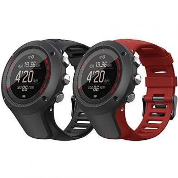 YPSNH Compatible para Correa Suunto Ambit 3 Correa de Transpirable de Repuesto de Goma Suave Pulseras para Suunto Ambit 1/2/2S/2R/3 Sport/3 Run/3 Peak/Suunto 5