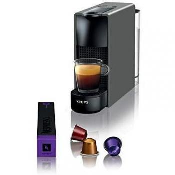 Cafetera Nespresso Essenza Mini Intensa KRUPS YY2911FD - 19 bar, 0,6 L, Gris