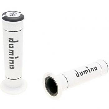 Puños Domino A240 Trial Full Grip Blanco/Negro