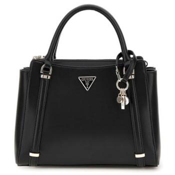 Guess Daryna 2 Compartment Satchel Handbag - Black