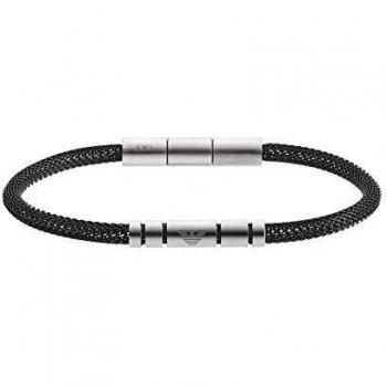 Emporio Armani Hombre acero inoxidable Pulsera esclava EGS2666001