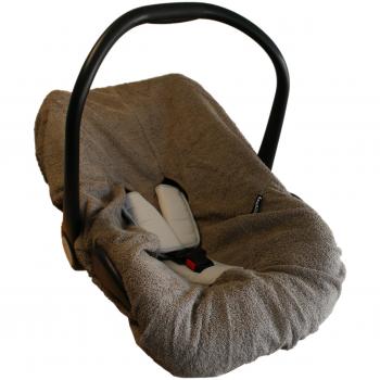 Looping cubierta Esponja Auto Taupe Asiento Grupo 0 y 0