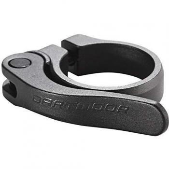 DARTMOOR Loop QR, diámetro 34, 9 mm, Negro anodizado. Abrazadera de tija de sillín para Adulto, Color Negro