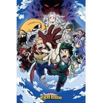Póster Eri & Grupo - My Hero Academia 61x91.5 cm