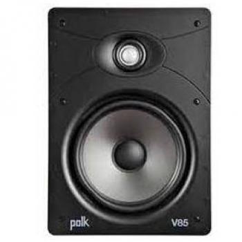 Polk Audio V85 High Performance In-Ceiling Speaker, Single, White