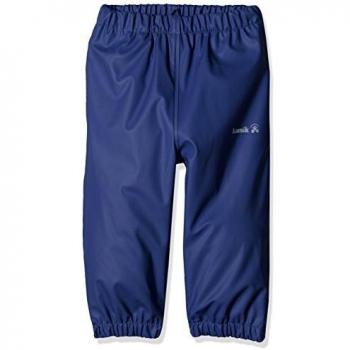 Kamik Niños Pantalones Rainy, Todo el año, Infantil, Color BLU, tamaño 128