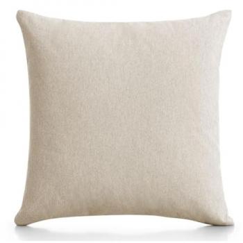 Funda de cojín cuadrada Levante Beige 45 x 45 cm sin relleno
