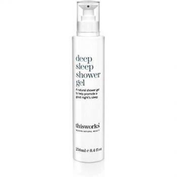 This Works Deep Sleep Shower Gel 250ml - Calming Body Wash with Lavender, Camomile and Vetivert Essential Oils - Sleep-Inducing Sulphate-Free Shower Gel for Men and Women