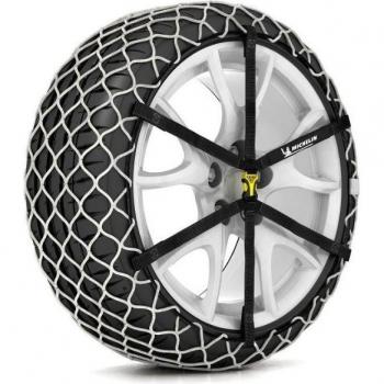 Cadenas para nieve Michelin Easy Grip e-Limited, Cadena compuesta, Tensión Automática, Montaje Fácil y ultra-rápido: 2 min (Ref: 008334)
