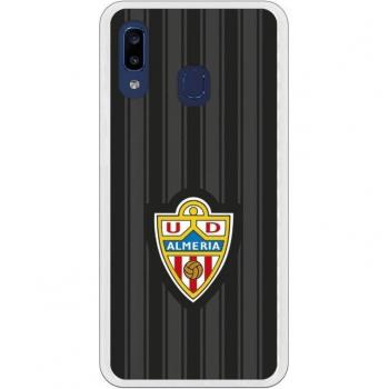 Funda Oficial UD Almería Fondo Negro para Samsung Galaxy A20e