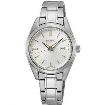 Seiko Reloj Analógico para Mujer de Cuarzo con Correa en Latón 1