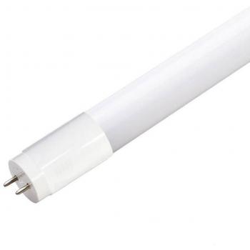 Tubo LED T8 SMD2835 Cristal - 20W - 120cm, Conexión un Lateral, Blanco Frío