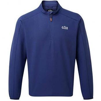 Gill Mens Softshell Smock - Azul Oscuro - Easy Stretch Lightweight - Tejido Softshell Ligero y elástico