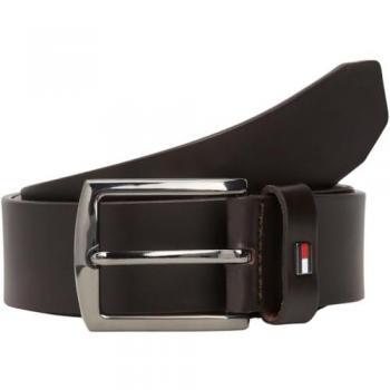 Cinturón de Piel Tommy Hilfiger Denton 3.5 cm Marrón Talla 90 para Hombre
