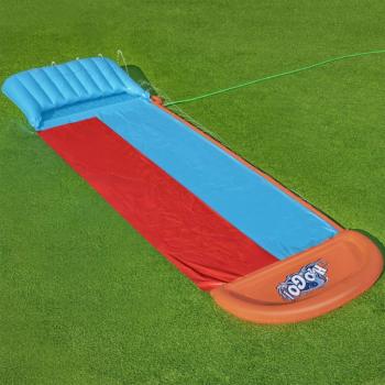 Tobogán acuático de doble pista H2OGO Tsunami Splash rampa Bestway