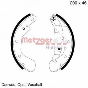 Juego de zapatas de freno traseras METZGER MG 564 para Daewoo Espero, Lanos, Nexia, Nubira y Opel Astra, Vectra