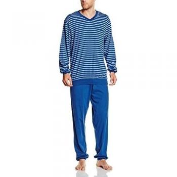 Seidensticker Seidensticker Anzug Lang - Pijama para hombre, color blau 800, talla S