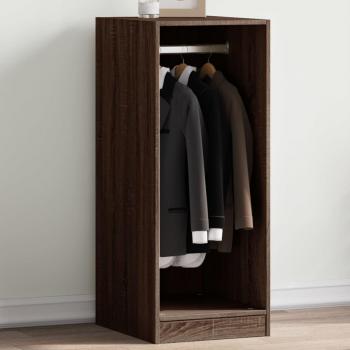 Gabinete de Roble Marrón 48x41x102 cm madera multicapa