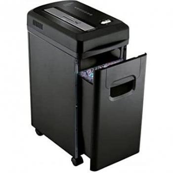 Q-Connect Destructora De Documentos KF15547 Capacidad De Corte 8 H Destruye Grapas Clips Y Tarjetas