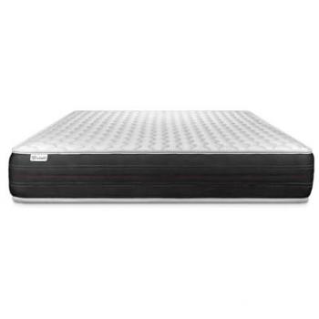 Colchón Vitalit Blanco 150 x 200 cm con Muelles Ensacados y 5 Zonas de Confort, Grosor 24 cm