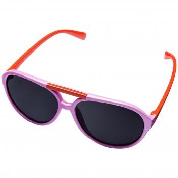 Gafas de sol MIRA MR-200 para niños Aviator - Lentes polarizados con protección 100% UVA y UVB - Diseño retro de chicas cómodas - Incluye funda de presentación y bolsa de transporte de microfibra