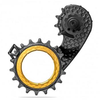 A.B. Jaula Hollowcage Shimano 8100 Carbon Oro