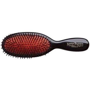 Mason Pearson Pocket Bristle Hair Brush B4 - Dark Ruby