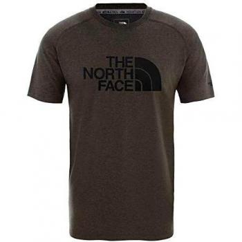 The North Face M Wicke Graphi CR-EU NW Gn Htr tee, Hombre, New Taupe Green Heather, S