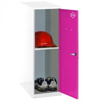 Bandeja SIMONLOCKER DISM. MINI + BAN. 915x300x500 mm BL/RO - Actuador automático Módulo de freno de mano Conjunto de motor Simonrack - Taquilla, Metal, Blanco