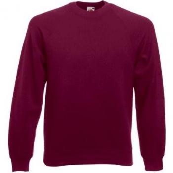 Fruit Of The Loom 62216 Raglan Sleeve Sweatshirt