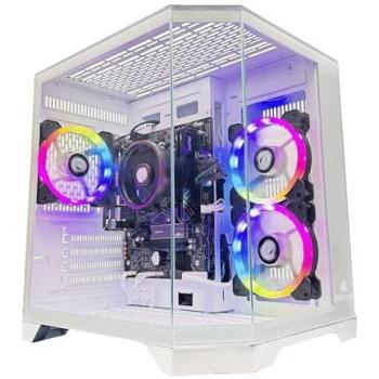 PC Gaming NitroPC Avanzado Bronze Blanco - AMD Ryzen 5 5655G, Gráficos Radeon, 16 GB DDR4, 1 TB M.2, Windows 11