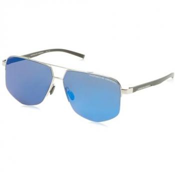 Porsche Design P8943 Stylish Gray Sunglasses for Men, Size 63 MM