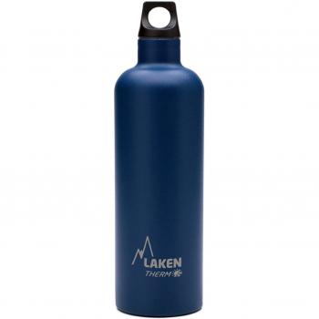 Laken Futura Botella Térmica de Acero Inoxidable 18/8 y Aislamiento de Vacío con Doble Pared, Azul, 750 ml