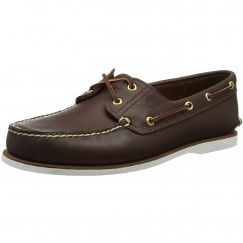 Timberland Classic 2 Eye Boat Shoe for Men in Medium Brown, Size 44