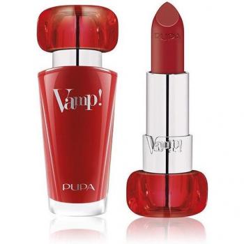 Pupa Vamp! Iconic Red Lipstick 303 - Volumizing Cream Formula 3.5g