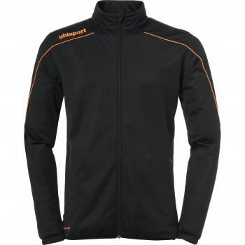 Uhlsport Chaqueta Stream 22 Classic Blanco Hombre - Chaqueta deportiva, color blanco, diseño clásico, ideal para entrenamiento y uso diario, fabricada en material ligero y transpirable, con cierre de cremallera completo, bolsillos laterales