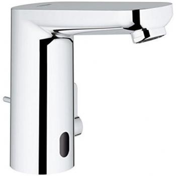 Grohe 36331001 Esmart Cosmopolitan - Mezclador electrónico con fotocélula para lavabo, a batería, cromado