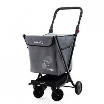 Garmol Carro Compra, Gris, 980x490x740mm