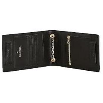 Patrizia Pepe Women's Black Leather Wallet Clutch 11.5 cm