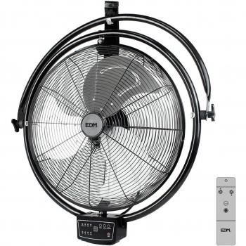Ventilador de Pared EDM 33520 Negro 120 W Industrial Techo