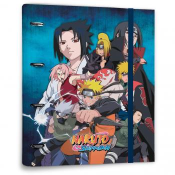 Carpeta 4 anillas Naruto Shippuden Premium