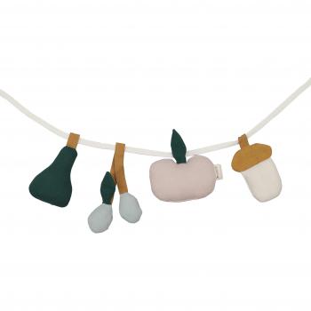 Set de Sonajeros de Muselina Fruits