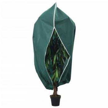 Cubierta para Plantas con Cremallera 70g/m² 3,14x2,5 m