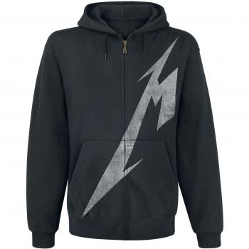 Metallica Shrouded Sudadera capucha con cremallera Negro XXL