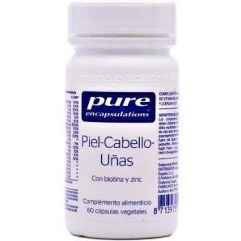 Pure Encapsulations Piel Cabello Uñas 60 Cápsulas