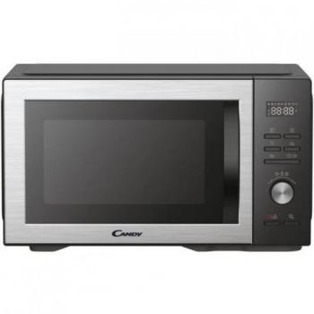 Microondas Candy CMCA29EDLB/ST - Microondas de encimera, capacidad de 29 litros, potencia de 900 W, grill de 1000 W, panel de control digital, 8 programas automáticos, función descongel