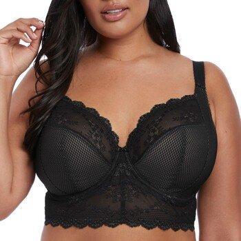 Elomi Charley Wired Bralette Black 38G Female