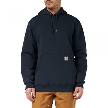 Carhartt Sudadera con Capucha Midweight Ajuste Holgado para Hombre - Azul Marino (L)