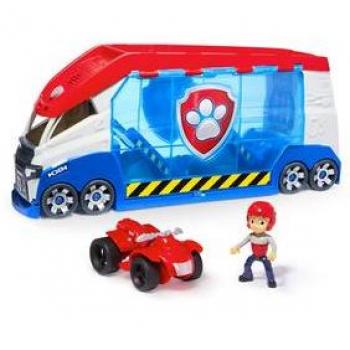 Patrulla Canina - Camión juguete de rescate con luces y sonidos, Pack Coche PATROLLER TRANSFORMABLE + Patrulla Canina Figura Ryder + Coche Todoterreno - Juguetes Infantiles para niños a partir